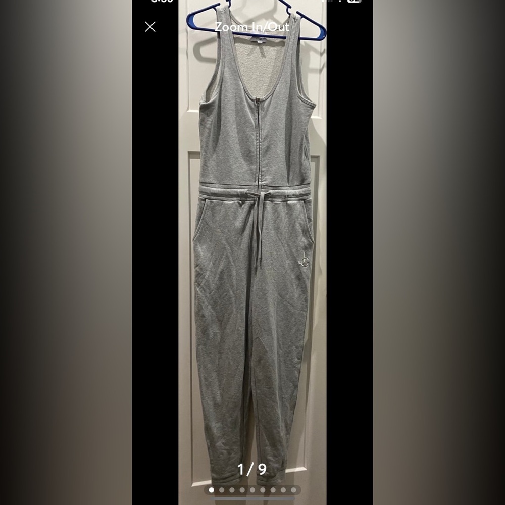 Juicy Couture gray jumpsuit in a size small